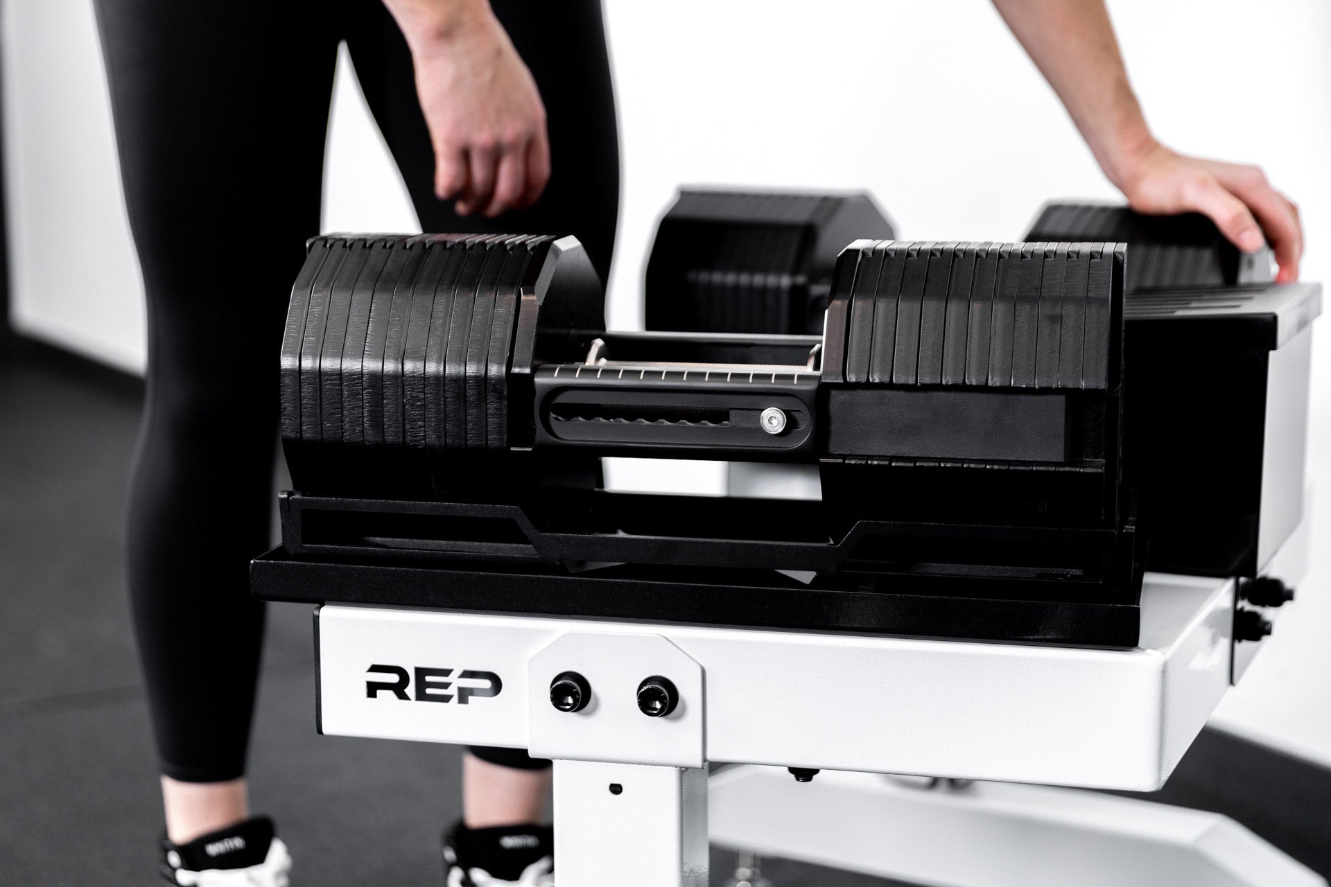 REP® Adjustable Dumbbell Stand