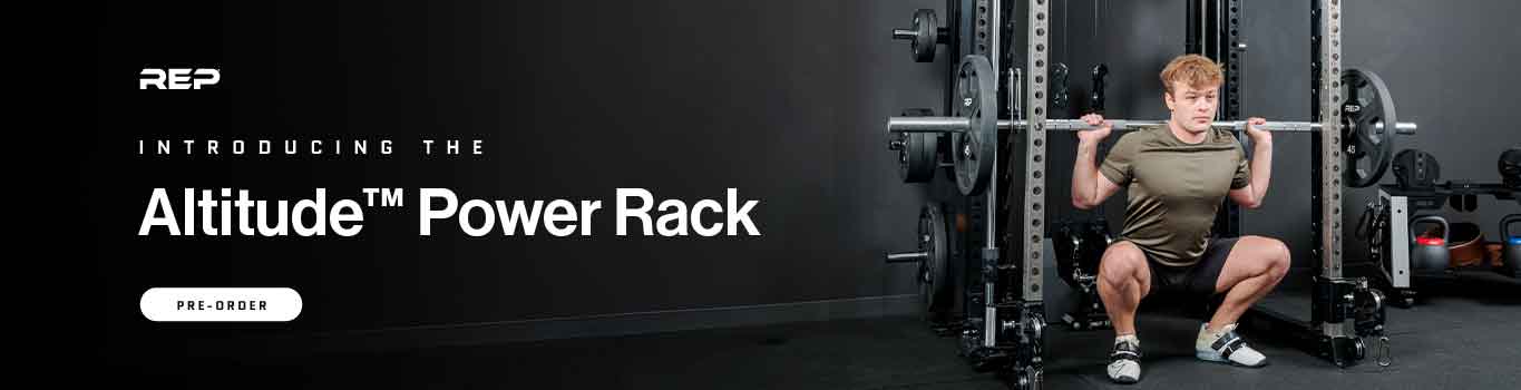 Rep Altitude Rack Only REP Fitness Home Gym Equipment | Bring the Gym Home