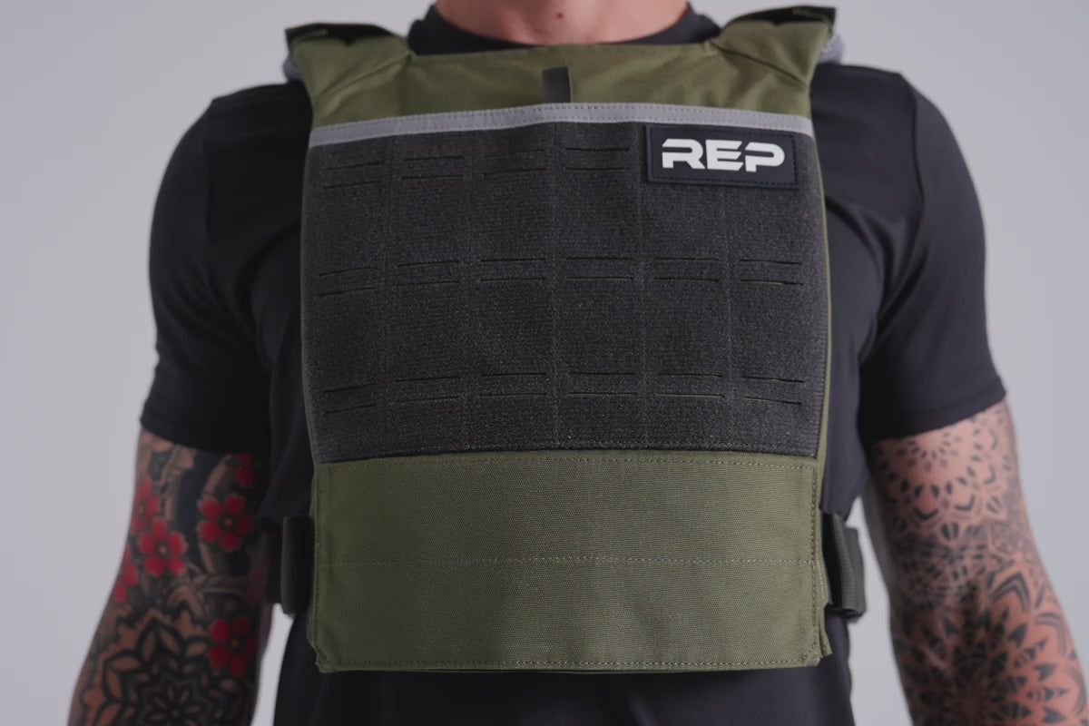 Battlevest 2.0 Gilet lesté de poids : 2x 4kg bleu